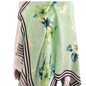 Maryan Mehlhorn textured silk scarf or swimsuit cover up, ECU